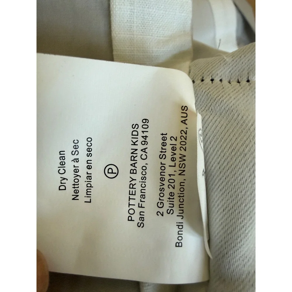 POTTERY BARN KIDS Newport Blackout Curtains Coastal Modern Minimal 44x84